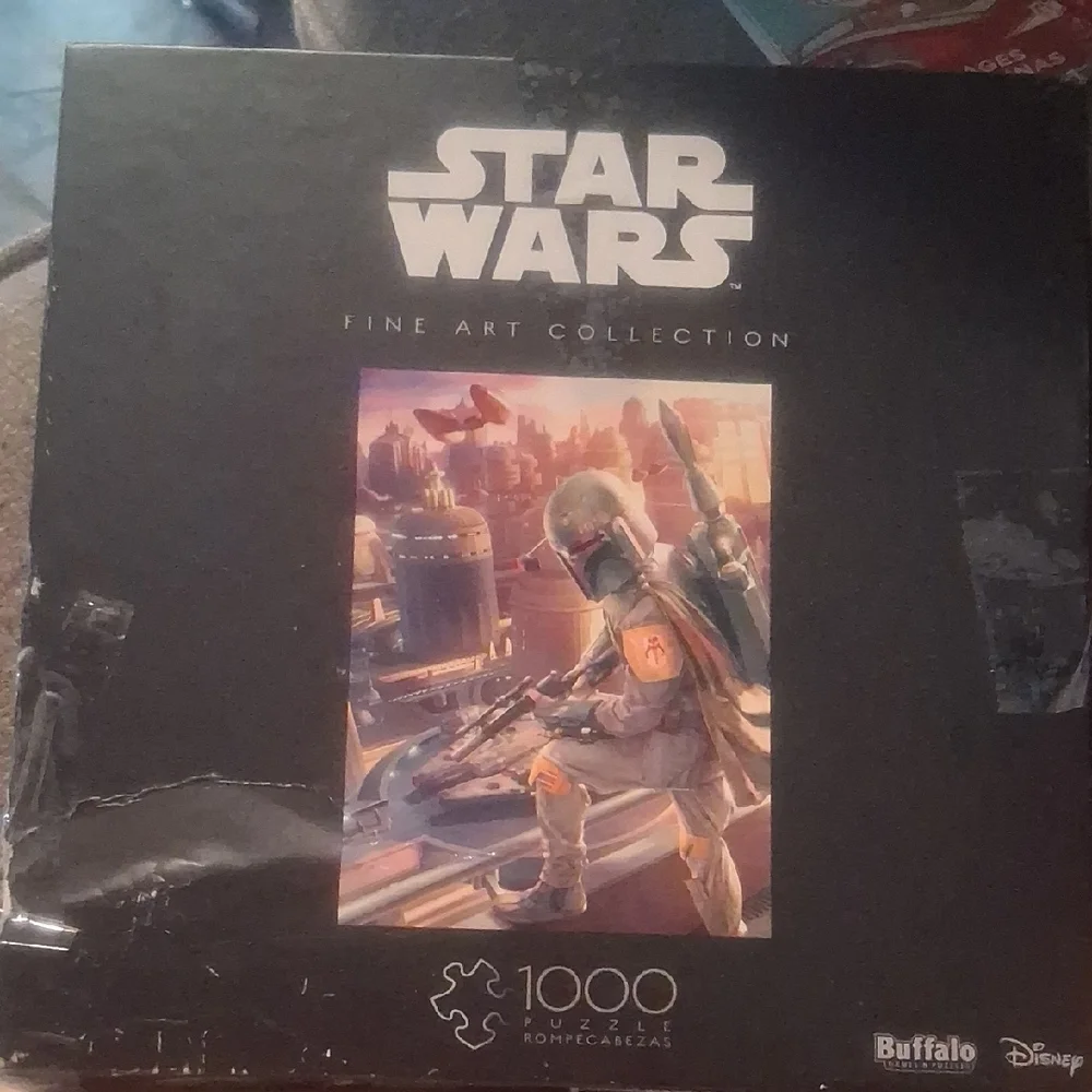 Buffalo David Bitton Star Wars Puzzle – Black & Multicolor, Box Damaged - Picture 1 of 1